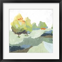 Blocked II Framed Print