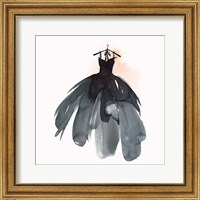 Framed 'Little Black Dress I' border=