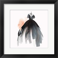 Framed 'Little Black Dress II' border=