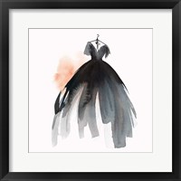 Framed 'Little Black Dress II' border=