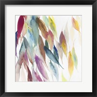 Fallen Colorful Leaves I Framed Print