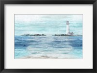 Framed Coastal Lighthouse