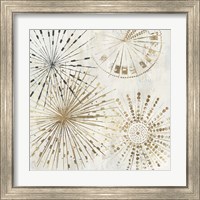 Framed 'Golden Stars II' border=