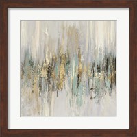 Framed Dripping Gold II