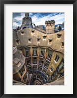 Framed Colorful Barcelona 12