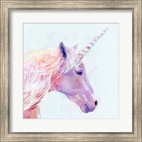 Framed 'Mystic Unicorn I' border=