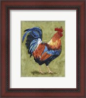 Framed 'Chicken Scratch I' border=