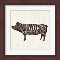 Framed 'Farmhouse BBQ IV' border=