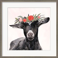 Framed Garden Goat III