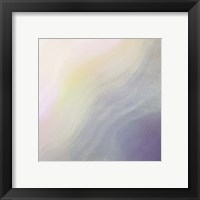 Framed 'Abalone Haze I' border=