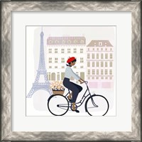 Framed 'Paris People II' border=