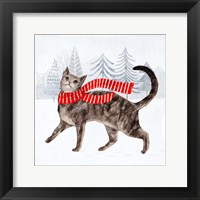 Framed Christmas Cats & Dogs I