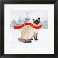 Christmas Cats & Dogs III Framed Print