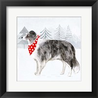 Christmas Cats & Dogs IV Framed Print
