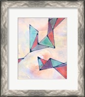 Framed 'Lucent Shards II' border=