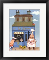 Framed Cafe Chef I