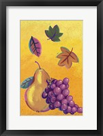 Graphic Cornucopia II Framed Print