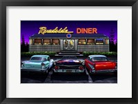 Framed Diners and Cars VIII