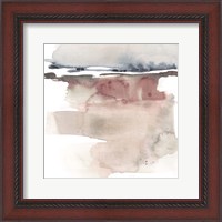 Framed 'Earth Horizon III' border=