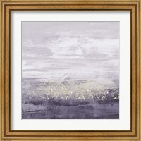 Framed 'Amethyst Glitter II' border=