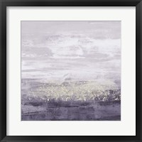 Framed 'Amethyst Glitter II' border=