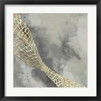 Framed 'Cloud Matrix II' border=