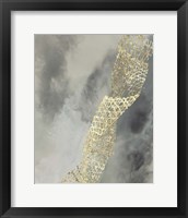 Framed 'Cloud Matrix III' border=