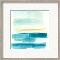 Framed 'Liquid Horizon V' border=