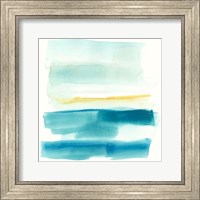 Framed 'Liquid Horizon V' border=