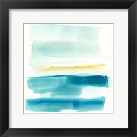 Framed 'Liquid Horizon V' border=