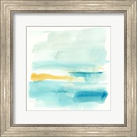 Framed 'Liquid Horizon VI' border=