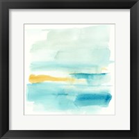 Framed 'Liquid Horizon VI' border=