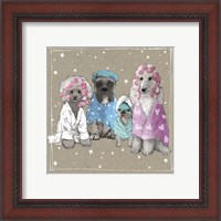 Framed 'Fancypants Wacky Dogs I' border=