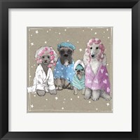 Framed 'Fancypants Wacky Dogs I' border=