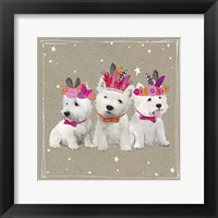 Fancypants Wacky Dogs VIII Framed Print