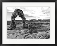 Desert Arches I Framed Print