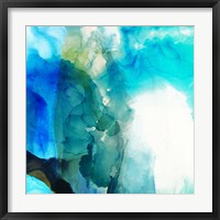 Framed Ephemeral Blue II