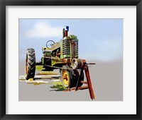 Framed Vintage Tractor V