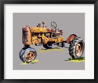 Framed Vintage Tractor XVI