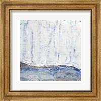 Framed 'Blue Highlands I' border=