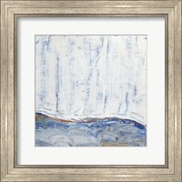 Framed 'Blue Highlands I' border=