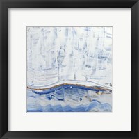 Framed 'Blue Highlands III' border=