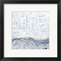 Framed 'Blue Highlands IV' border=