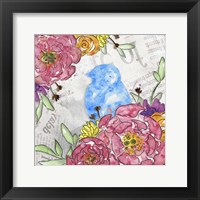 Bloom & Fly III Framed Print