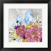 Bloom & Fly IV Framed Print