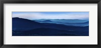 Framed Misty Mountains I