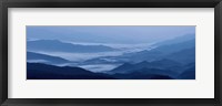 Framed Misty Mountains VIII