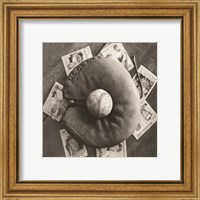 Framed 'Baseball Nostalgia III' border=