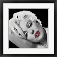 Framed Marilyn's Lips