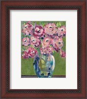 Framed 'Feisty Floral III' border=